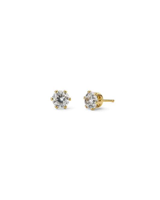 Hovedbilde Crown Studs Gold