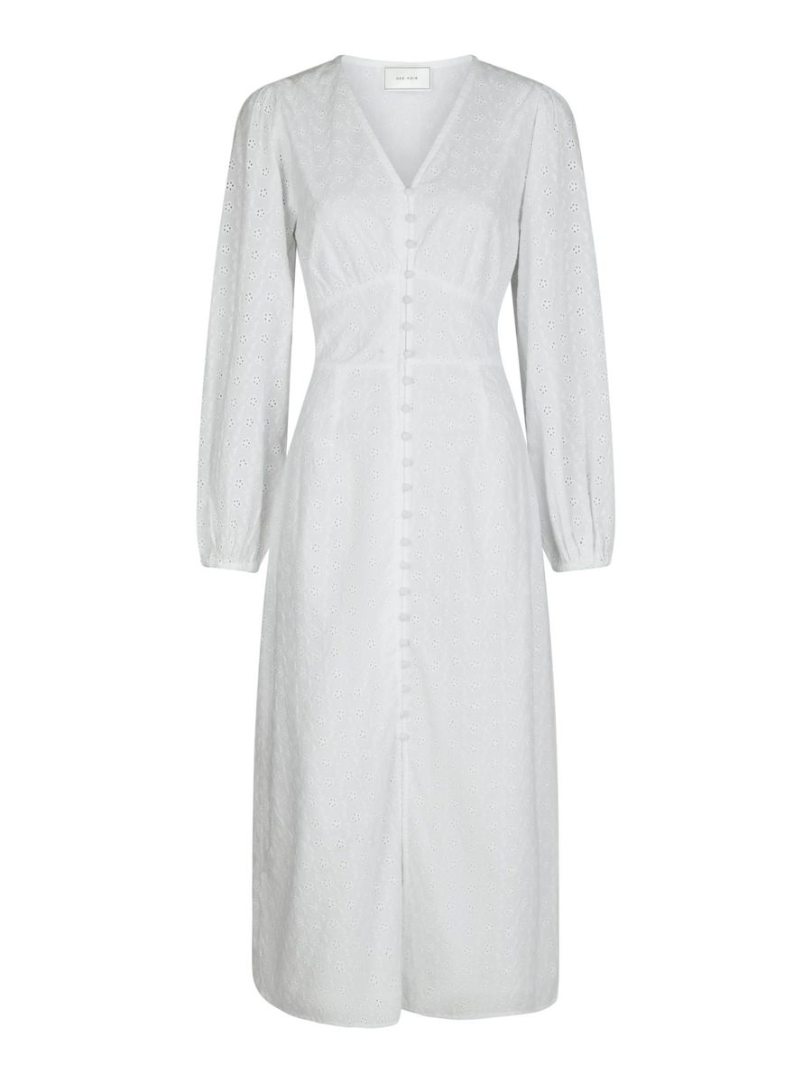 Alto Embroidery Dress White