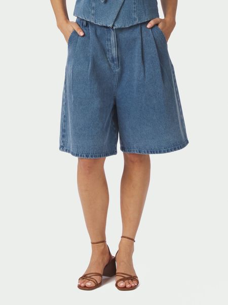 Hovedbilde Rosel Denim Shorts Blue