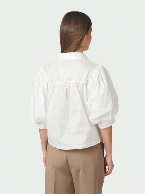 Hovedbilde Etta Poplin Shirt White