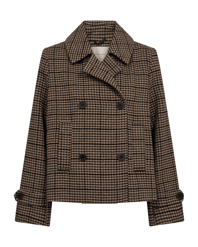 Salia Jacket Desert Taupe W Black