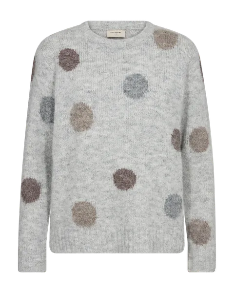 Bilde av Louisa Pullover Light Grey Melange