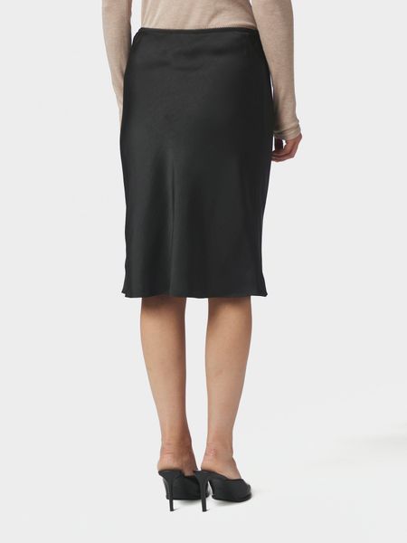 Hovedbilde Mindie Heavy Sateen Skirt Black