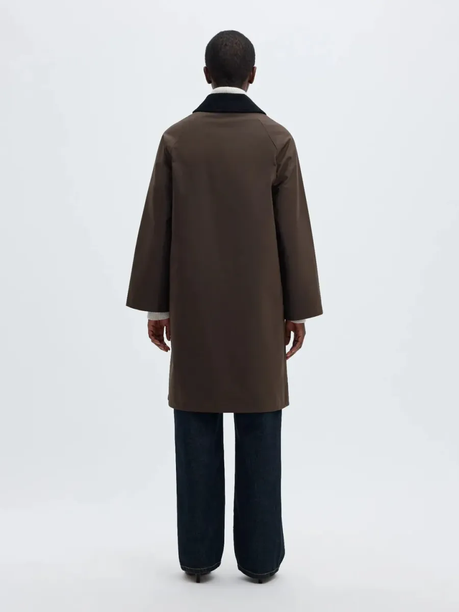 SlwWilma Waxed Coat Delicioso