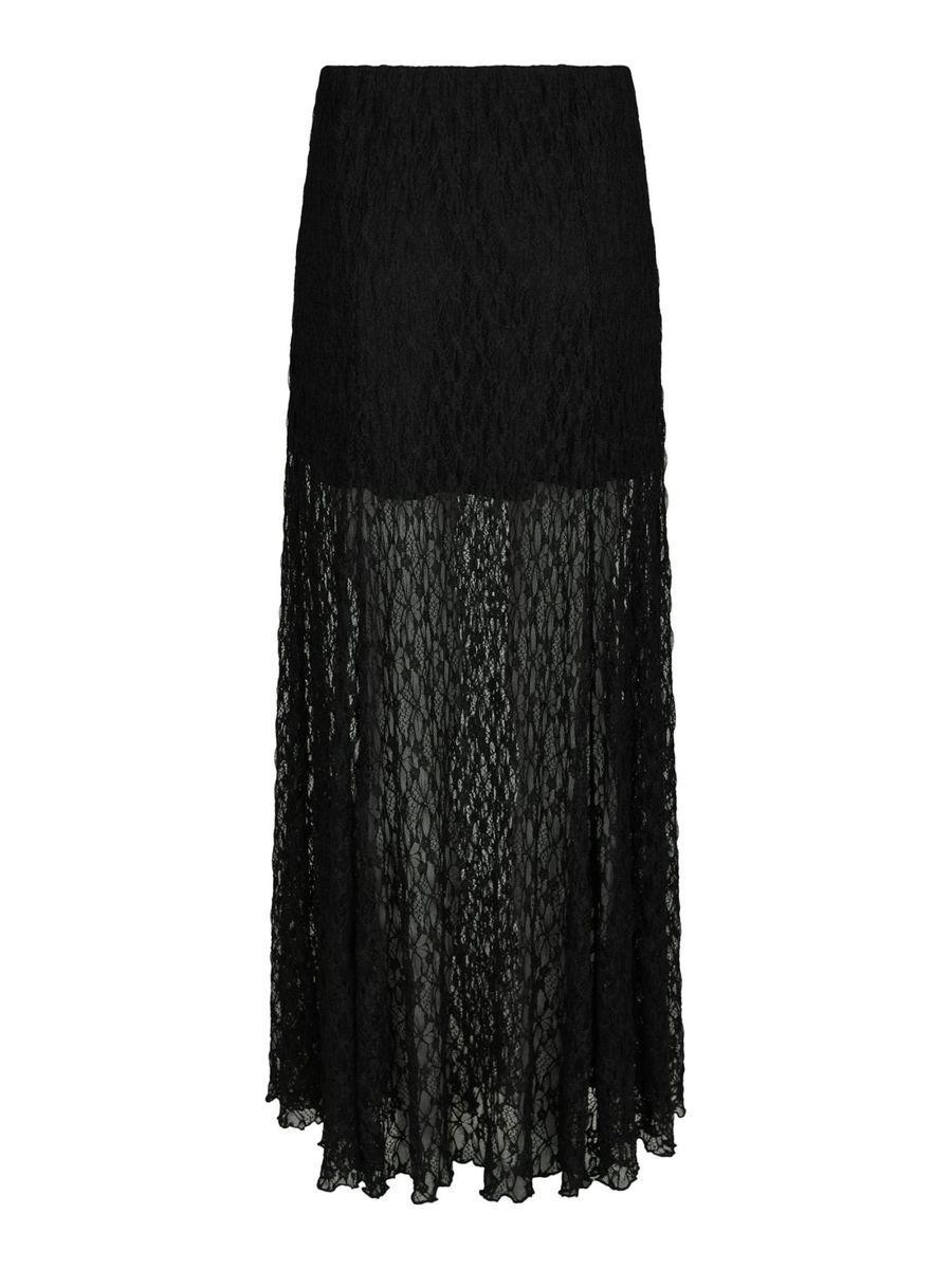 Mariya Lace Skirt Black