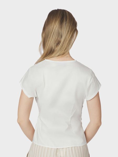 Hovedbilde Fidi Poplin Top White