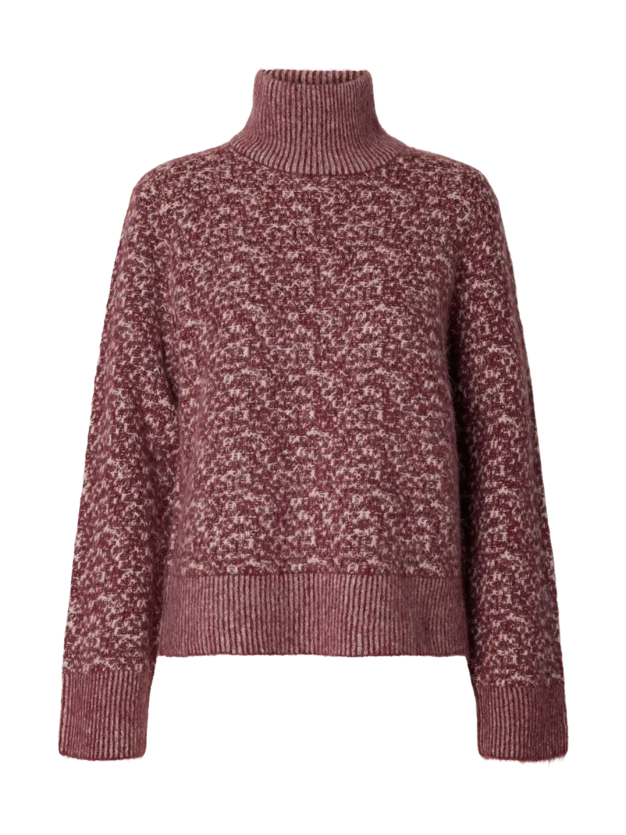 SlwLulu Duo Knit Tawny Port Birch