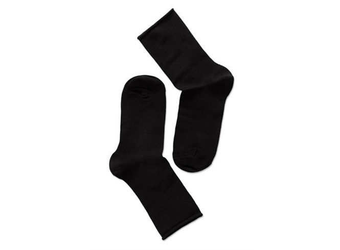 Hovedbilde Note Bamboo Roll Top Socks Black