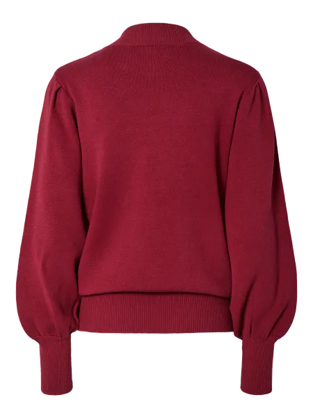 Hovedbilde YasFonny Knit Pullover Tibetan Red