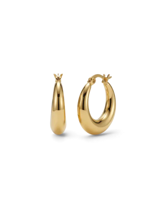 Hovedbilde Flow Hoops S Gold