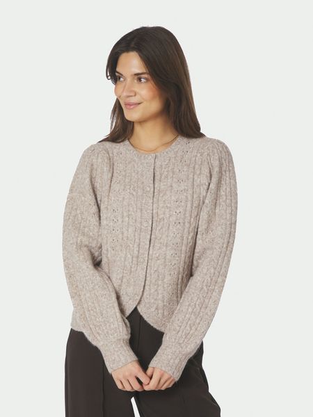 Hovedbilde Koteas Cable Knit Beige Melange
