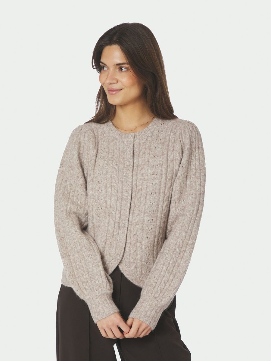 Koteas Cable Knit Beige Melange