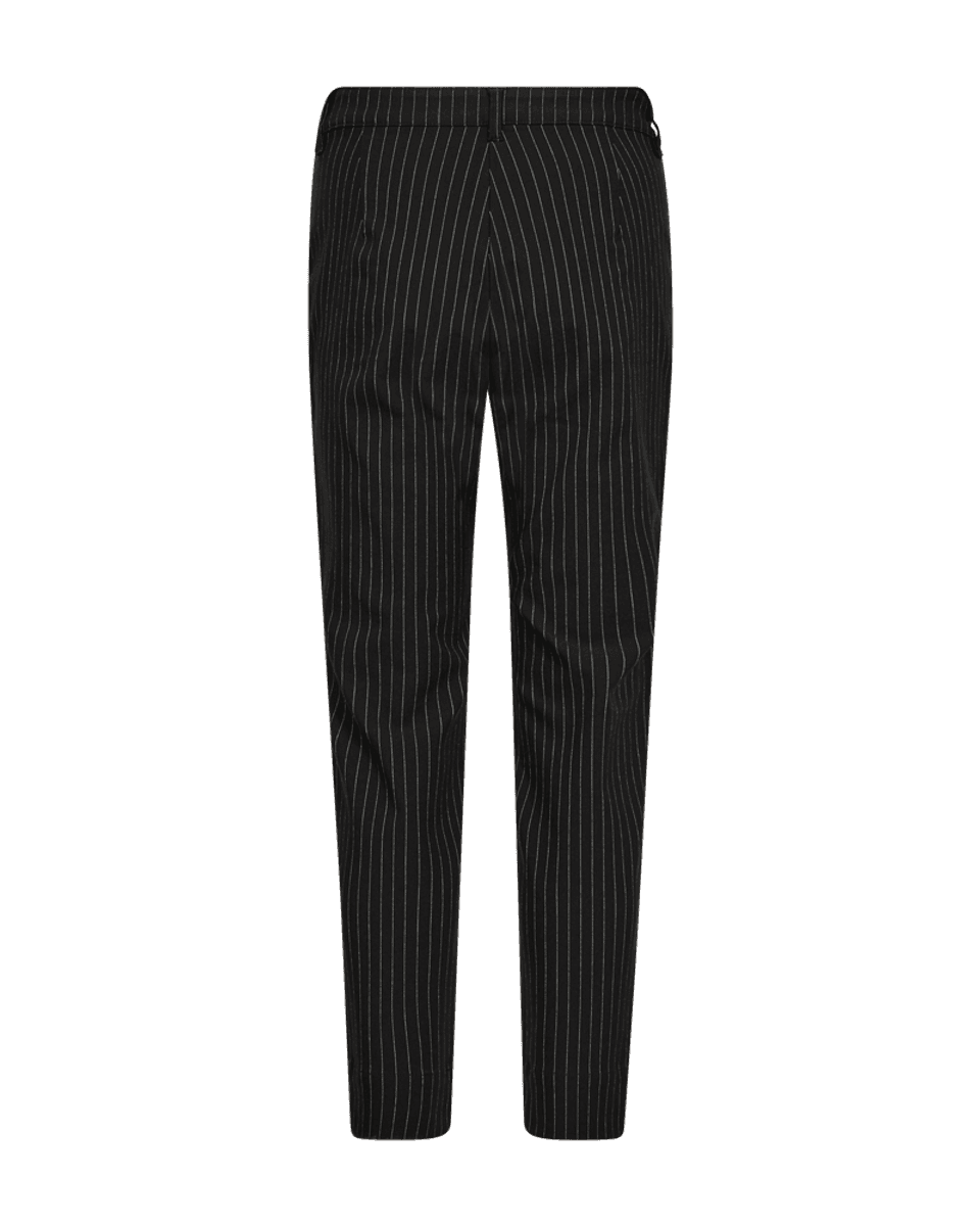Rex Pants Black w. Star Offwhite