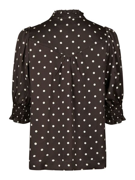 Hovedbilde Diana Dot Blouse Dark Brown