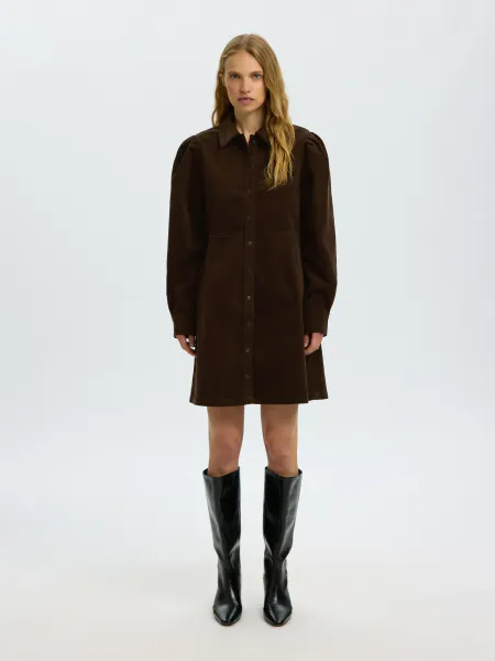 Hovedbilde SlwRuna Short Corduroy Dress Delicioso