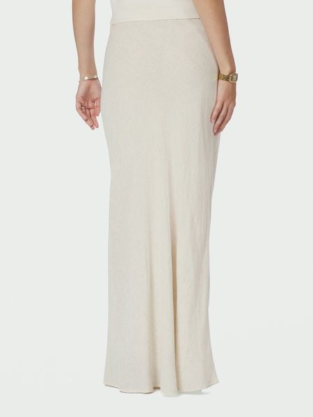 Hovedbilde Viso Linen Skirt Natural