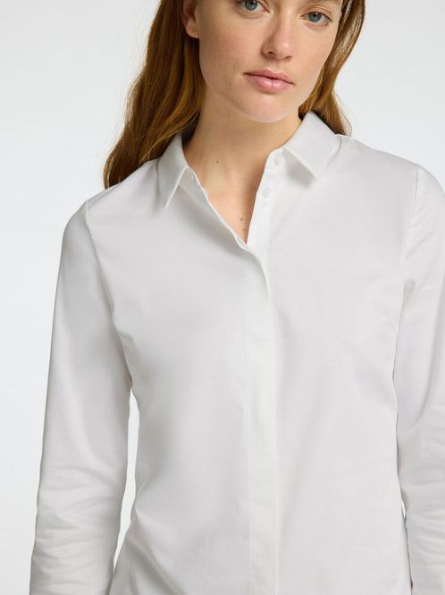 Hovedbilde Slfromie Fitted Shirt Bright White