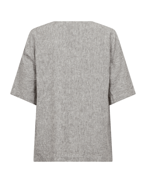 Hovedbilde Lava Blouse Stripe Coffee Bean Offwhite