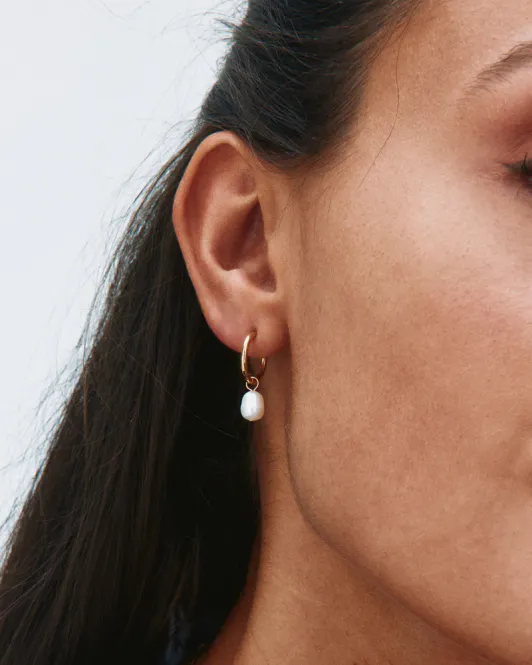 Hovedbilde Perla Hoops Gold