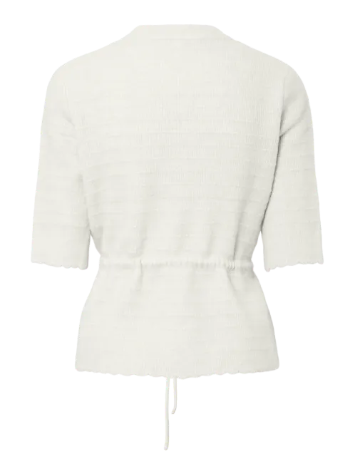 Hovedbilde YasThellis Ss Knit Pullover Star White