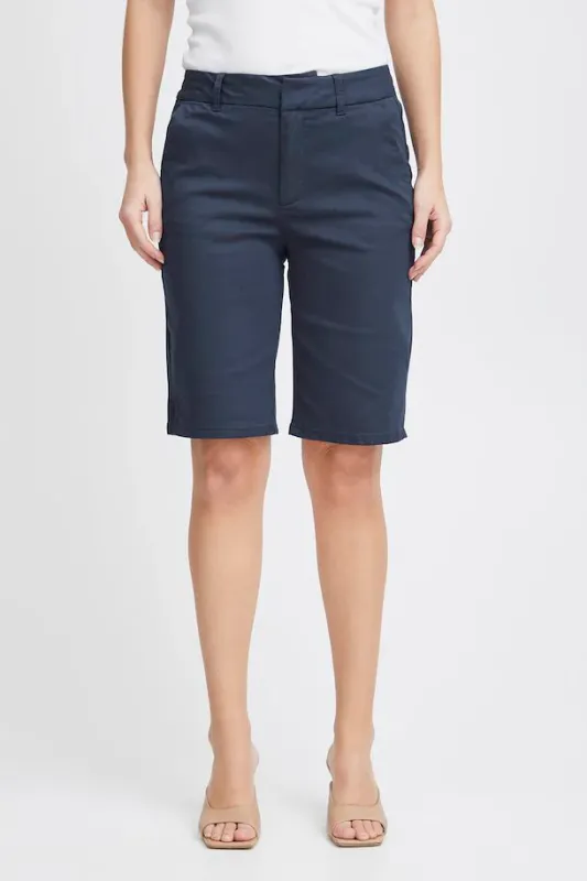 Clara Shorts Dark Sapphire