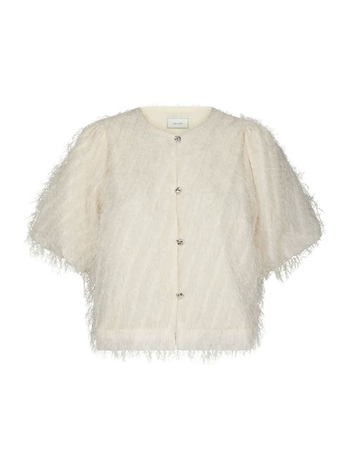 Hovedbilde Aisa Frilly Blouse Creme