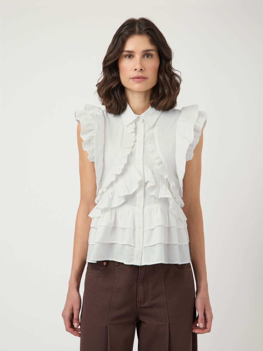 YasNoro Sl Shirt Star White