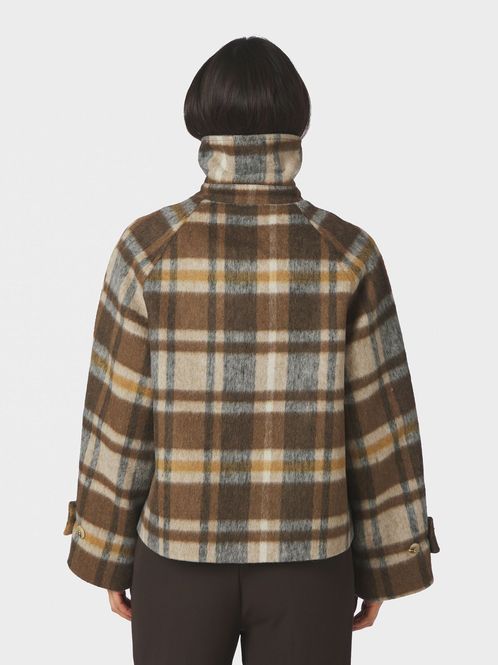 Hovedbilde Quinn Check Jacket Beige Melange