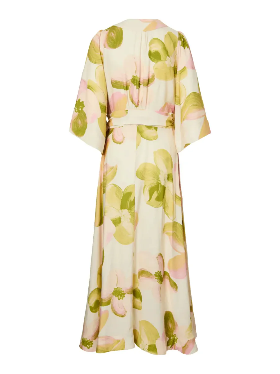 YasMarga 3/4 Wrap Long Dress