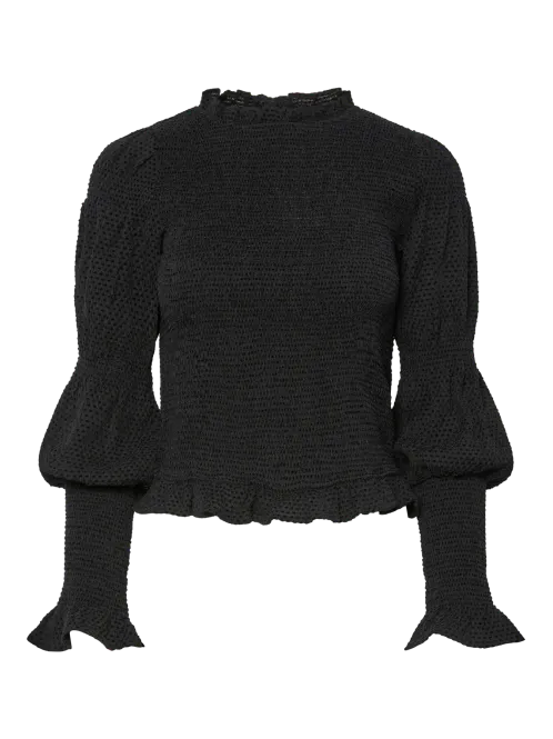 Hovedbilde YasPira Smock Top Black