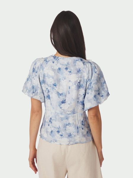 Hovedbilde Irina Floral Fusion Blouse Blue