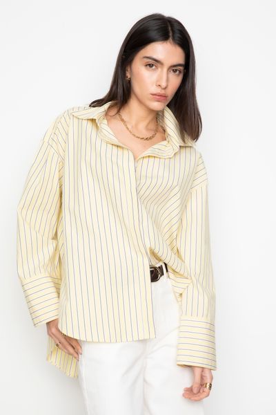 Hovedbilde Nell Shirt Light Yellow Stripe