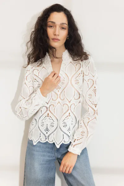 Hovedbilde Amelia Blouse White