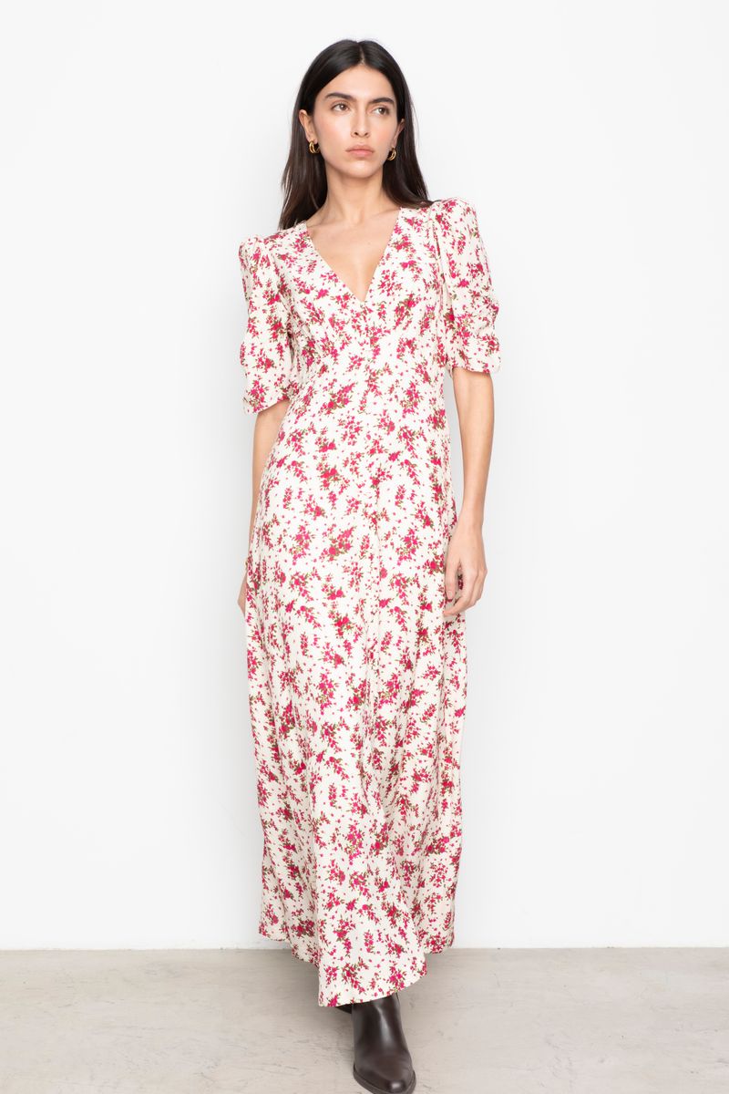 Aivy Dress Berry Print
