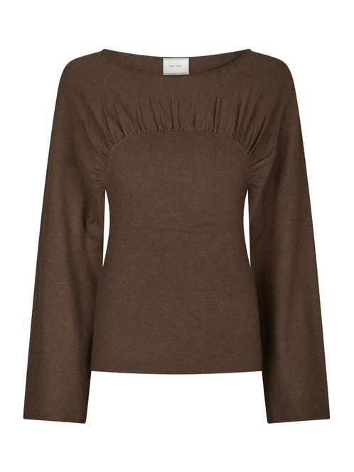 Hovedbilde Kaiba Knit Blouse Brown Melange