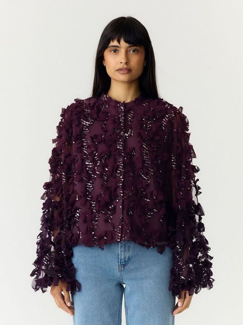 Hovedbilde Yasabelone LS Shirt Noos Shadow Purple