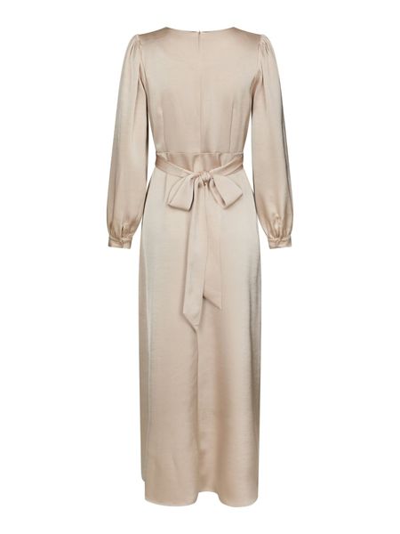 Hovedbilde Bretti Heavy Sateen Dress Champagne
