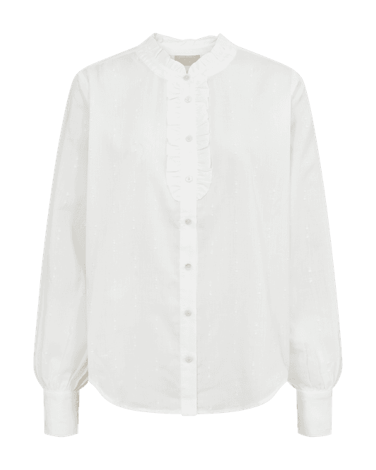 Hovedbilde Raya Shirt With Frills Off-white Melange