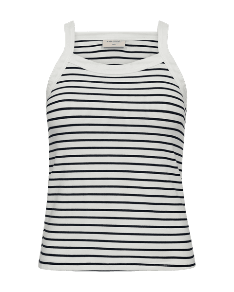 Hovedbilde Zia Top Brilliant White W. Navy Blazer