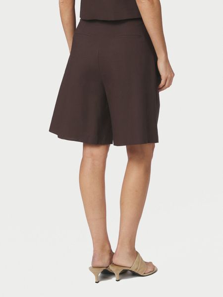 Hovedbilde Nika Linen Shorts Dark Brown