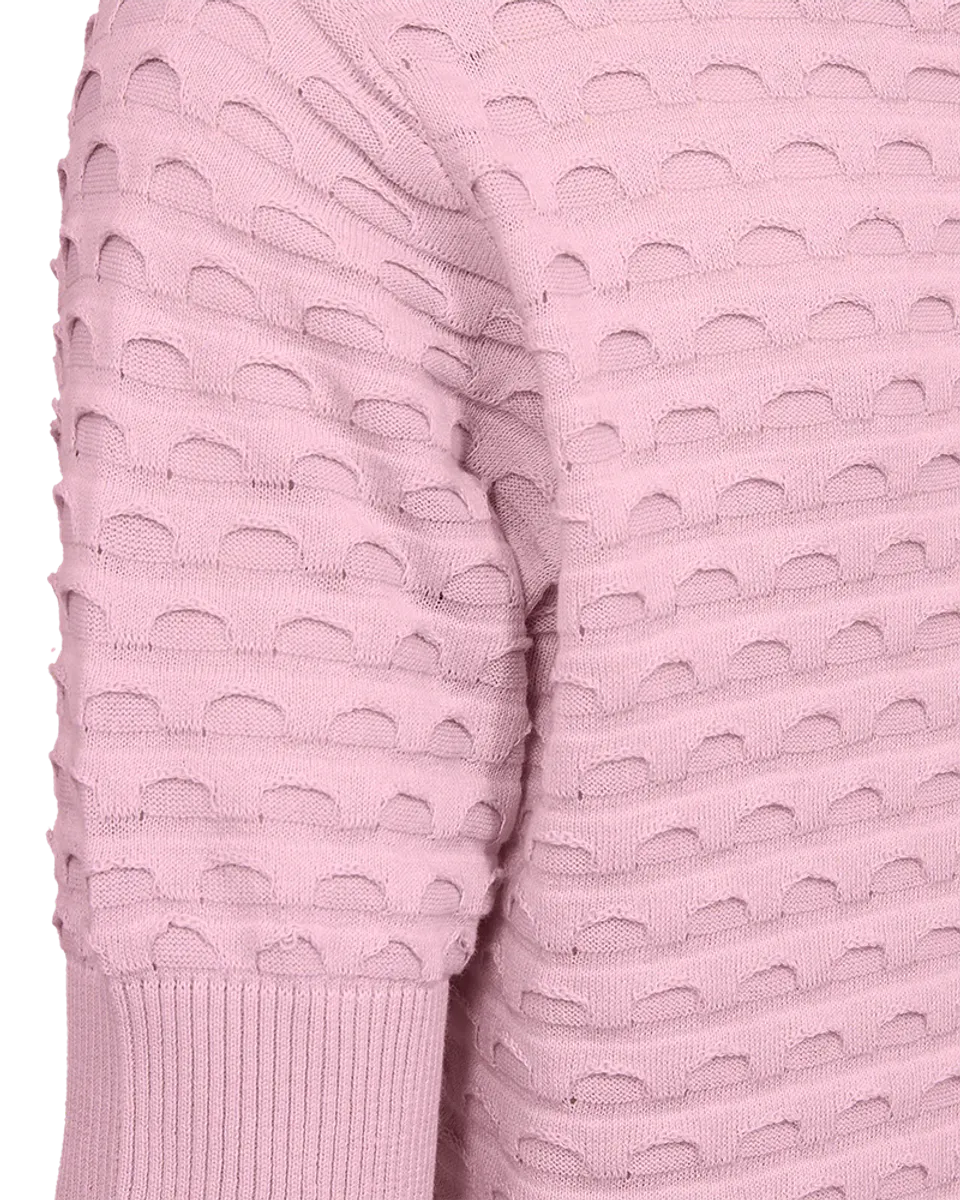 Dodo Pullover Short Sleeve Jacquard Sweet Lilac