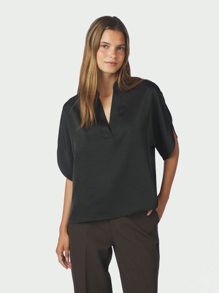 Hovedbilde Anelle Heavy Sateen Blouse Black