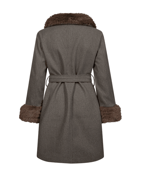Hovedbilde Yanna Coat Morel Melange