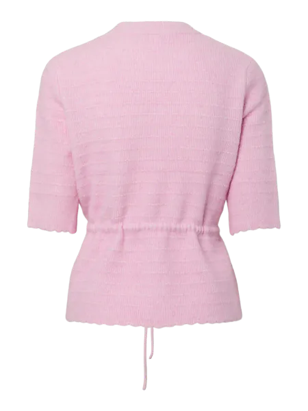 Hovedbilde Yasthellis Ss Knit Pullover Pink Lady