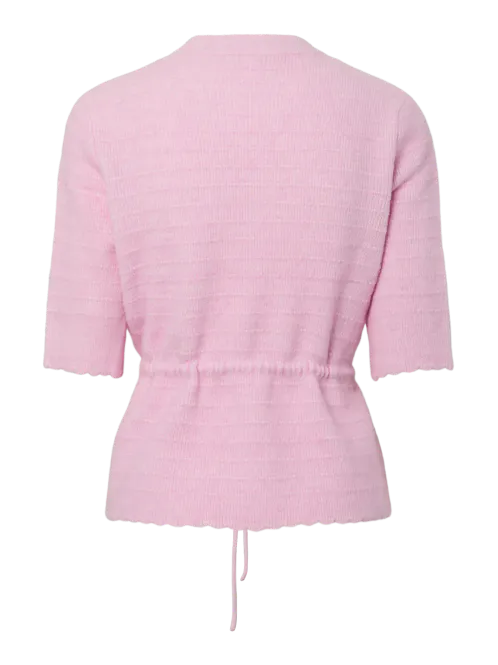 Hovedbilde Yasthellis Ss Knit Pullover Pink Lady