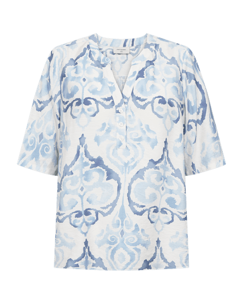 Hovedbilde Vespa Blouse Chambray Blue w. Star Off-white
