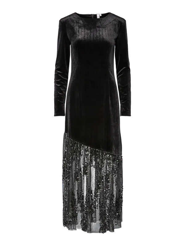 YasTera Long Dress Black
