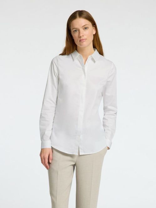 Hovedbilde Slfromie Fitted Shirt Bright White
