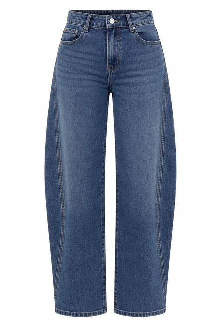 Hovedbilde Miss Bon Barrel Jeans Medium Blue