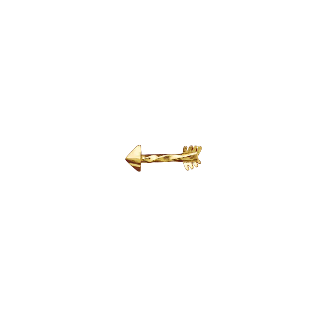 Hovedbilde Sagitta Single Earring Gull